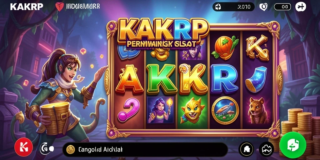 Tangkapan layar menunjukkan gameplay Slot KAKRP yang seru.