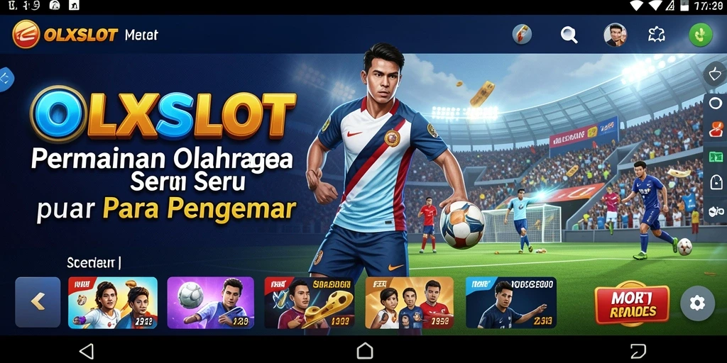 Tangkapan layar OLXSLOT yang menampilkan aksi olahraga seru.