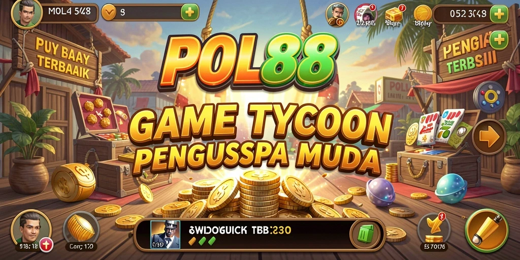 Tampilan gameplay POL88 yang penuh strategi dan kreativitas dalam bisnis.